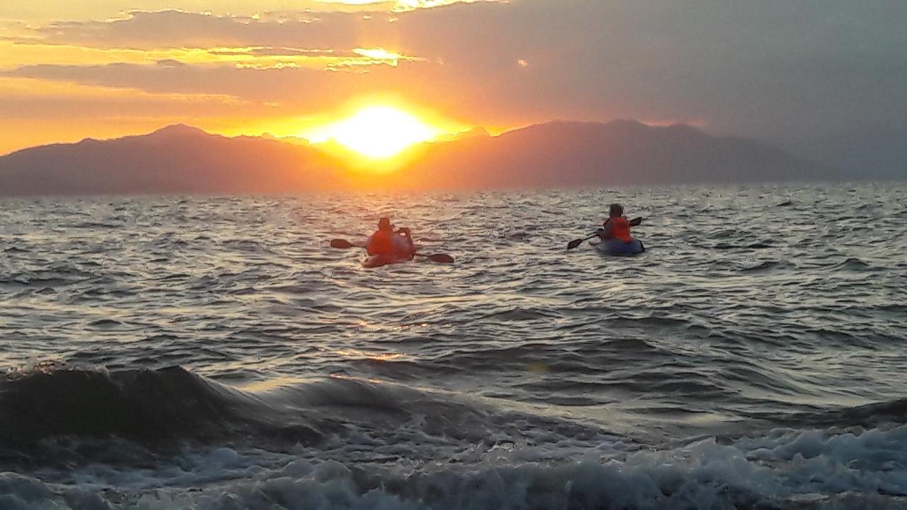Atardecer porteño Puntarenas Exterior foto